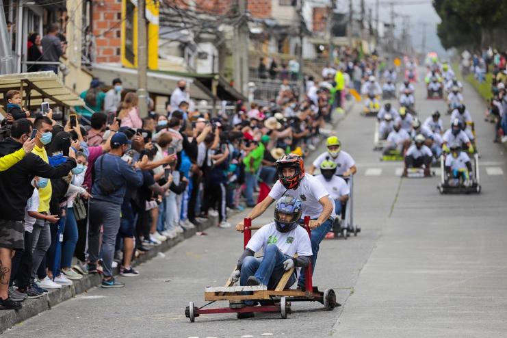 Carrera de carritos de Balineras - Feria de Manizales 2025