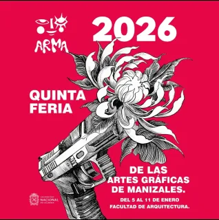 Arma, feria de artes gráficas de Manizales en Feria de Manizales 2026